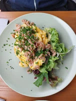 Rührei Büsumer Krabben